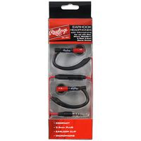 Rawlings Red Earhook Headphones with Microphone RW2715 by Rawlings
