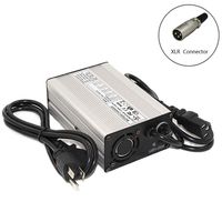 58.8V 2A Aluminum E-Bike Scooter Charger Li-ion and Lipo Battery Charger (58.8V2A XLR)