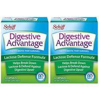 Digestive Advantage Lactose Defense Formula, 32 Capsules (Pack of 2)
