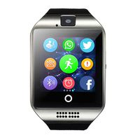 LAHYXAL Smart Watch Bluetooth Smartwatch Touchscreen Smart Wrist Watch Fitness Tracker with Camera SIM SD Card Slot Pedometer Compatible iPhone iOS Samsung LG Android Men Women Kids (Silver)