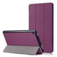 All-New Slim Trifold Case Amazon Fire HD 8 Tablet (7th and 8th Generation Tablets, 2017 and 2018 Releases), Ultra Lightweight Slim Shell Standing Cover with Auto Wake/Sleep (Purple)