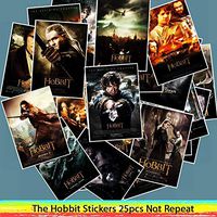 The Hobbit Movie Stickers Funny Fashion Small Sticker Home Decor Decal Stickers Luggage Laptop Skateboard Toy