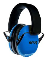 Snug Kids Earmuffs/Best Hearing Protectors - Adjustable Headband Ear Defenders For Children and Adults (Original Blue)