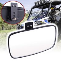 UNIGT Rear View Mirror Replacement for Polaris 2015 2016 2017 2018 2019 2020 Ranger Midsize 500 570 900 1000 XP 4 Crew with Pro-Fit Cage Factory Mirror Tap Ranger Center Mirror Accessories 2879969
