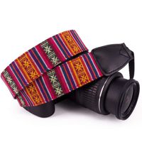 Wolven Pattern Canvas Camera Neck Shoulder Strap Belt for Men/Women Compatible with All DSLR/SLR/Nikon/Canon/Sony etc, 05