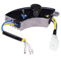 QKPARTS 3500 Watt Generator AVR Automatic Voltage Regulator Rectifier 3.5KW AVR Half Moon