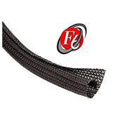 Techflex 1/4" Split F6 Braided Cable Sleeving Wrap, Split Loom, (10FT)
