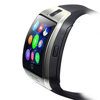 ZOMTOP Q18 Smart Watch Phone Bluetooth Camera SIM TF Card Smartwatch for Android Samsung LG Google Pixel and iPhone 7 7Plus 6 6s 6s Plus(Silver)