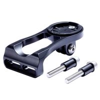Dymoece Out Front Bike Computer Combo Mount for Garmin Edge Gopro (200 500 510 520 800 810 820 1000 1030 Touring) (Black)