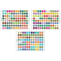 Essential Oils Labels (2 Packs) - Complete Set - Includes Multiple Bottle Cap Stickers for ALL Oils - Perfect Lid Stickers to Keep Your Oils Organized