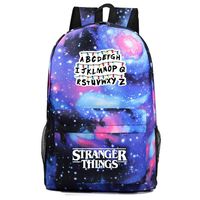 Stranger Things Backpack Girls Boys School Backpack Lightweight Bookbag Laptop Travel Shoulder Daypack