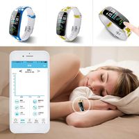 Eeilyin V8plus Waterproof Exercise Heart Rate Blood Pressure Blood Oxygen Smart Bracelet Smart Watches