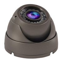 CrazyFire HD-SDI Dome Security Camera Outdoor/Indoor Surveillance Camera 36 LED ICR Day and Night Vision IP66 Waterproof CCTV Camera with 2.8-12mm Zoom Lens