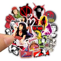 USA Classic Movie Character Stickers Cartoon Laptop Stickers Cute Girl Vinyl Sticker Computer Car Skateboard Motorcycle Bicycle Luggage Guitar Bike Decal 50pcs Pack (Classic Movie Character)