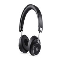 GEG Bluetooth Headphones Rotatable Wireless on Ear Headphone with Powerful Bass,Apt-X Audio Technology,Stereo Sound,21Hours Play time for Android IPad iPod iPhone Windows Phone BlackBerry Black