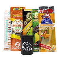 Mango Hemp Wraps Variety Pack King Pin, Juicy, Hemparillo (10 Packs, 2 Each)