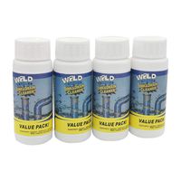 Libison Pipe Dredging Agent, Quick Foaming Cleaner Disinfectant Pipeline Dredge Agent All-Purpose for Home Quick Toilet Suitable for Different Drainage Pipes (4PC)