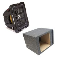 Kicker 11S15L72 Solobaric L7 Subwoofer Single 15" Vented Sub Enclosure Box New