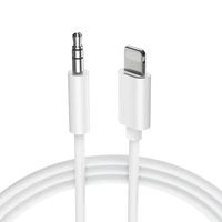 Aux Cable for Car, 3.5mm Male Aux Cord Adapter Headphones Jack Cable Compatible with iPhone Xs/XS Max/X/8/8Plus/7/7Plus Car AUX Jack Cable to Car Stereo/Speaker/Headphones Support All iOS(3.3ft)