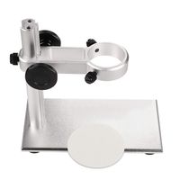 Aluminum Alloy Microscope Stand Portable Adjustable Digital Microscope Holder Support Adjusted Up and Down for LCD Digital Microscope
