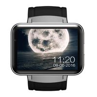 DM98 Smart Watch 2.2 inch Android OS 3G Smartwatch Phone MTK6572 Dual Core 1.2GHz 512MB RAM 4GB ROM Camera WCDMA GPS (Silver)