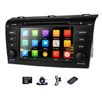 Touch Screen Radio for Mazda 3 2004 2005 2006 2007 2008 2009 with Backup Camera and Mirror Link Car GPS 7 Inch Bluetooth CD DVD Navigation Double Din Windows CE 6.0