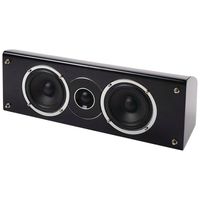 PURE ACOUSTICS 4" 2-Way Noble II Gloss Black Center Channel Speaker Home Audio Crossover, Black (Noble-IIC)