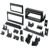 BEST KITS BKGM4 In-Dash Installation Kit (GM(R) Universal 1982-2003 with Factory Brackets & Flat, .5"" & 1"" Trim Plates Single-DIN) electronic consumer