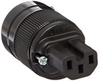 Marinco 320IEC15 15 Amp, 120 Volt, 2 Pole, 3 Wire, IEC 320 Connector