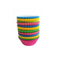 Baking Cups Cupcake Liners, Standard Sized, 300 Count (Multicolour)