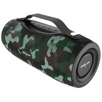 Portable Bluetooth Speaker, Zealot S29 Wireless Speaker Super Bass Wireless Stereo FM Radio Outdoor with Flashlight + TF Card U Disk Compatible for iPhone Samsung Android-Green Camo