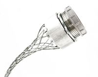 Leviton L7511 2-1/2-Inch, Straight, Male, Steel Body, Wide-Range Strain-Relief, 2.000, 2.450 Cord Range