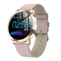 Women Smart Watch, Waterproof Fitness Tracker, Activity Heart Rate Monitor, Color Touchscreen Sport watch, Sleep, Female Menstrual Record, Calorie, Swim Bracelet Birthday Gift for Women's Girl (Pink)