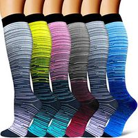 Compression Socks - Compression Sock Women & Men - Best Running, Athletic Sports, Crossfit, Flight Travel