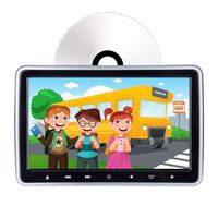 Hengweili 10.1 Inch HD 1024 x 600 HDMI USB SD IR/FM Ultra Thin Digital LCD Screen Car DVD Player Headrest Monitor