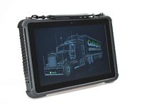Vanquisher 10-Inch Ultra Rugged Tablet (2nd Gen), Windows 10 / Intel Quad Core CPU/Corning Gorilla Panel/IPS Screen / IP65 Waterproof/GPS GNSS, for Field Applications