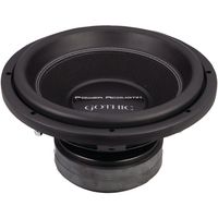 POWER ACOUSTIK GW3-12 12quot;, 2,500W, 2ohm GOTHIC SERIES DUAL SUBWOOFER