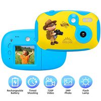 Kids Camera Children Kidizoom Camera Mini Camera for Kids Children Camera with 1.44-inch HD Screen for Christmas Gifts