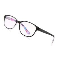 FaceWear Blue Light Blocking Glasses,Black Computer Reading Glasses with Flexible Spring Hinge,Cut UV400 Transparent Lens,Anti Eyestrain/Anti Scratch/Anti Smudgy,Sleep Better for Women CZL1058,150