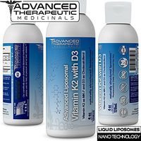 Advanced Liposomal Vitamin D3 K2 - Pharmaceutical Grade Liposome Liquid Vitamin D with Vitamin K2 as MK7 - 4 oz. of No Soy, Non GMO, Vegan K2 D3