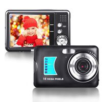 Digital Camera 2.7inch HD Mini Digital Video Camera Point and Shoot Students Digital Camera for Kids Teenagers Beginners (Black)