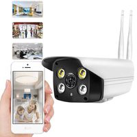 Per Newly Outdoor Tonton 1080P IP66 Waterproof Night Vision Full Color HD Wireless WiFi IP Camera Set Phone Remote Monitoring V380 Two-Way Audio Wide Viewing Angle