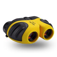 E&W 8 X 21 Kids Binoculars for Children,Compact Telescope Boys Gifts 4-8 Years Old to Bird Watching &Scenery(Yellow)
