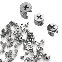 75Pcs Furniture Connecting Cam Fittings, Furniture Connecting Fastener Lock Nut