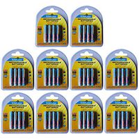 (40pk) Digital Sunflash Rechargeable AAA NiMH Batteries 1000 mAh 1.24V, 4ct x 10