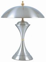 HPP Inc K314 15-Inch 40-Watt 3-Way Touch Lamp, Brushed Steel