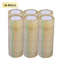 Yens 36 Rolls Clear Packaging, Packing, Sealing Tape - 2 Inches Wide X 330 Feet 110Yard
