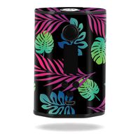 MightySkins Skin Compatible with Eleaf iStick TC200W - Neon Tropics | Protective, Durable, and Unique Vinyl Decal wrap Cover | Easy to Apply, Remove, and Change Styles | Made in The USA