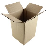 HGP 4" x 4" x 18", 15 Pack, Corrugated Cardboard Shipping Mailing Moving Boxes