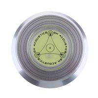MagiDeal 50/60hz Aluminum Record Weight LP Disc Stabilizer Turntable Clamp Stabilizer Stroboscope Gradienter,Silver